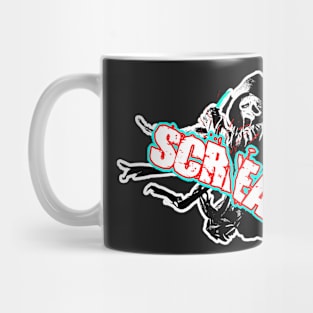 scream VI  (Scream 6) scary horror movie graphic design by ironpalette Mug